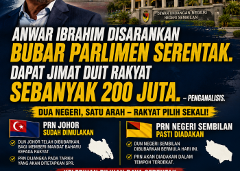 PRN Johor, Negeri Sembilan – Wajarkah Parlimen Juga Dibubar Serentak?