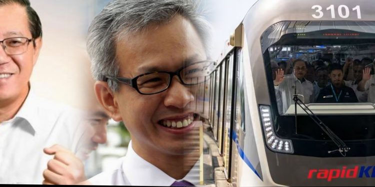 Guan Eng, Tony Pua Dakwa Tiada Keperluan Bina Stesen Bersaiz MRT bagi Projek LRT