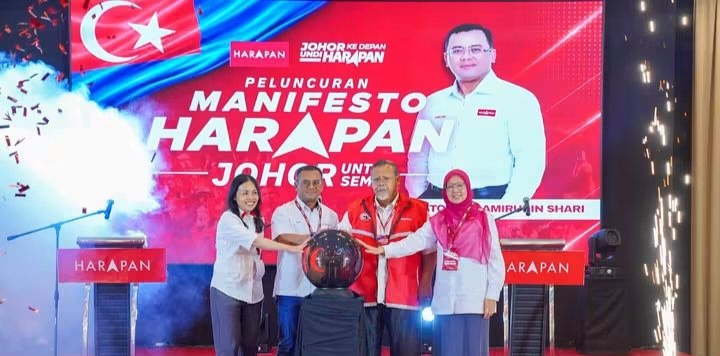 Manifesto PH Janji 250,000 Pekerjaan Bergaji Tinggi Di Johor