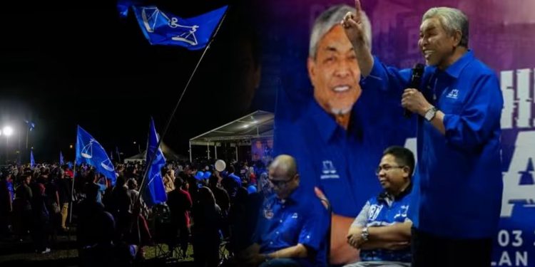PRN Johor: Zahid Bangga Lihat Semangat Luar Biasa Penyokong BN