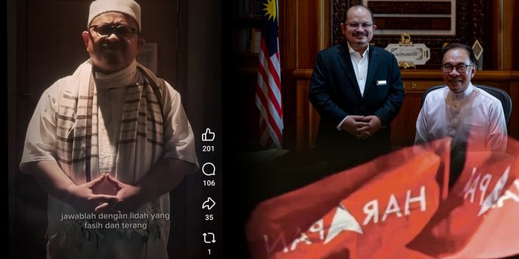 Shamsul Iskandar Baca Talkin Pilihan Raya, “Wahai Pengundi Johor…”