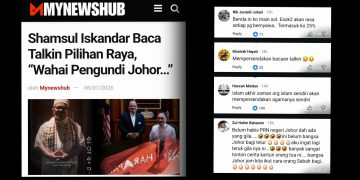 Talkin Pilihan Raya Keterlaluan, Persenda Talkin Jenazah – Netizen