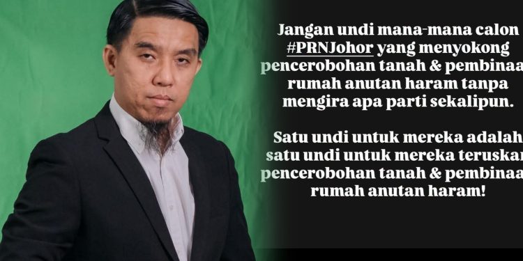 Jangan Undi Calon Sokong Rumah Ibadat Haram – Firdaus Wong