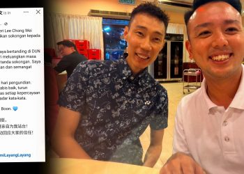 Legenda Badminton Negara Lee Chong Wei Hadir Beri Sokongan Kepada Calon BN DUN Layang-Layang