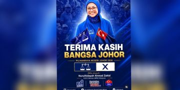 Nurulhidayah Ucap Terima Kasih Kepada Bangsa Johor
