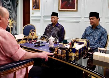 Yang di-Pertuan Agong Terima Menghadap Zahid, Onn Hafiz
