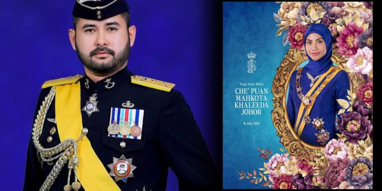Tunku Mahkota Ismail Ucap Selamat Hari Lahir Buat Che’ Puan Mahkota Khaleeda Johor