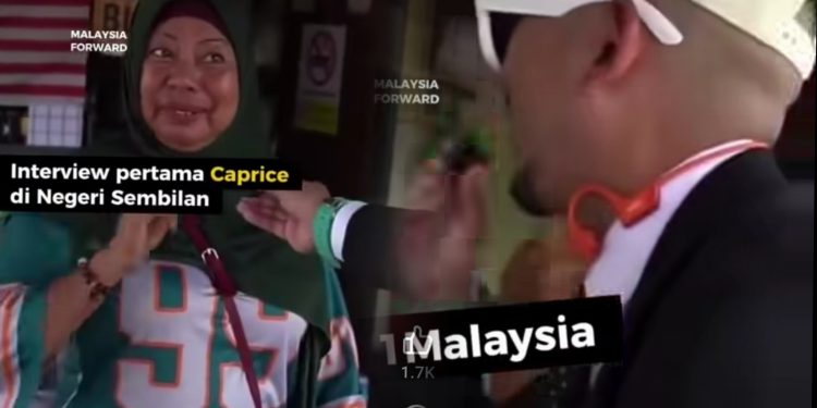 Mak Cik ‘One Malaysia’ Sekolahkan Caprice