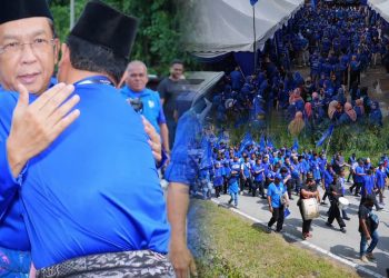 Jalaluddin Terharu Saksikan Gelombang Biru Semasa Penamaan Calon