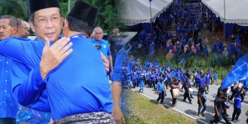 Jalaluddin Terharu Saksikan Gelombang Biru Semasa Penamaan Calon