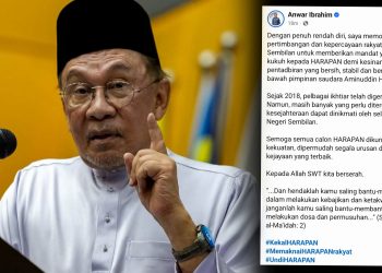 PMX Anwar Petik Surah Al-Ma’idah, Mohon Rakyat Negeri Sembilan Beri Mandat Kukuh Kepada PH