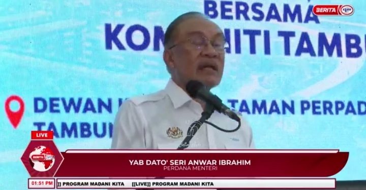 Harga Minyak Turun Kerana Jasa Rakyat Tambun Pilih Anwar Jadi Wakil Rakyat