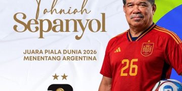 Bang Mat Turut Tersenyum, Raikan Sepanyol Juara Piala Dunia 2026