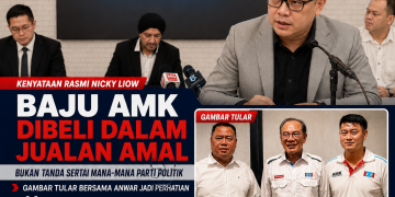 Baju AMK Dibeli Dalam Jualan Amal, Bukan Tanda Sertai PKR – Nicky Liow