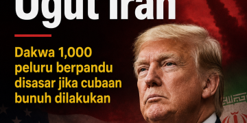 Trump Dakwa 1,000 Peluru Berpandu Disasar Ke Iran Jika Cuba Bunuhnya