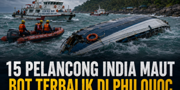 Percutian Bertukar Tragedi, 15 Pelancong India Maut Bot Terbalik Di Phu Quoc