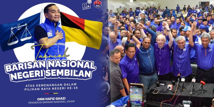 Onn Hafiz Ucap Tahniah, Sifatkan Kemenangan BN Negeri Sembilan Satu Amanah Besar