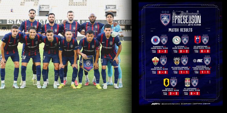 JDT Catat Dua Kemenangan Jelajah Pramusim 2026/2027 Di Sepanyol