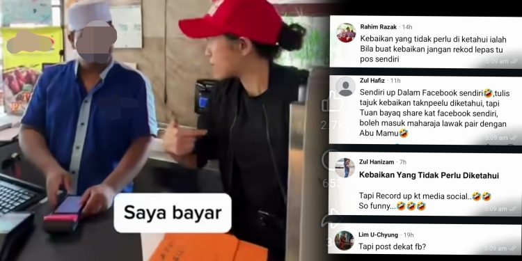 Kebaikan Yang Tidak Perlu Diketahui, “Tapi Post Dalam Facebook” – Netizen
