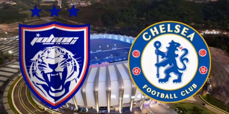 Aksi JDT Vs Chelsea Di Stadium Sultan Ibrahim Esok