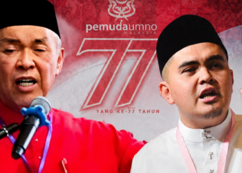 Zahid Ucap Terima Kasih Kepada Akmal Saleh Sempena Ulang Tahun ke-77 Pemuda UMNO