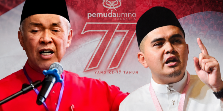 Zahid Ucap Terima Kasih Kepada Akmal Saleh Sempena Ulang Tahun ke-77 Pemuda UMNO