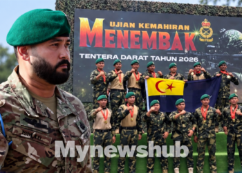 Tunku Mahkota Ismail Ucap Tahniah Kepada JMF Ungguli Ujian Kemahiran Menembak Tentera Darat 2026