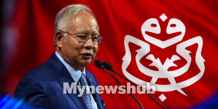 UMNO Lancar Tabung Sumbangan Bantu Najib Lunas Denda RM50 Juta