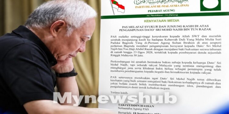 PAS Lahirkan Kesyukuran,Yakin Najib Dapat Beri Sumbangan Idea Demi Kebaikan Negara