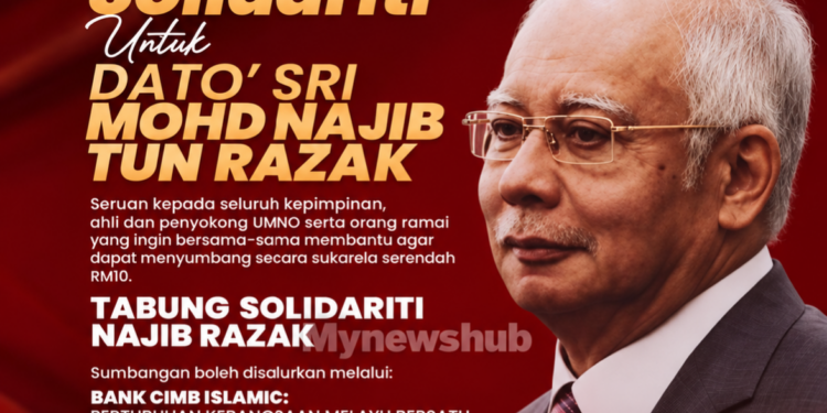 UMNO Lancar Tabung Solidariti Najib Razak