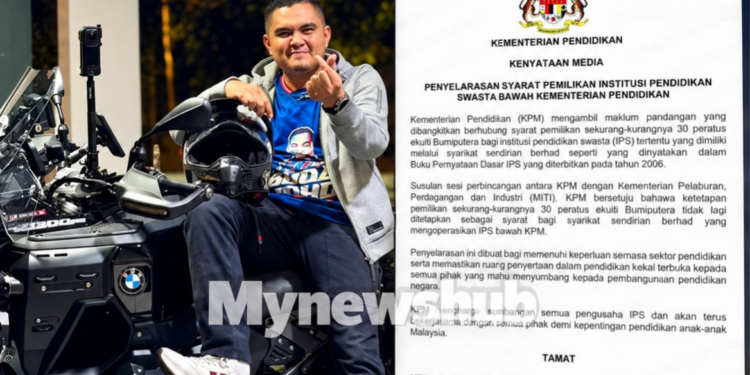 KPM Gugur Syarat 30% Ekuiti Bumiputera Bagi IPS, Akmal Saleh Sindir Tahniah Madani!
