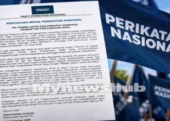 PN Sahkan Terima Notis ROS Cadangan Batalkan Pendaftaran, Semua Kegiatan Digantung