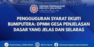 Dewan Perniagaan Melayu Malaysia Gesa Kerajaan Perjelas Pengguguran Ekuiti Bumiputera