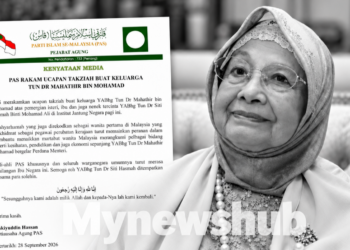 PAS Rakam Takziah Pemergian Tun Dr Siti Hasmah, Kehilangan Dirasai Rakyat Malaysia