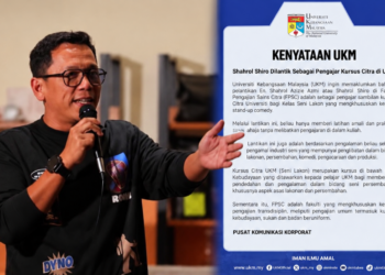 Shahrol Shiro Dilantik Pengajar Kursus Citra UKM, Fokus Latihan Stand-Up Comedy