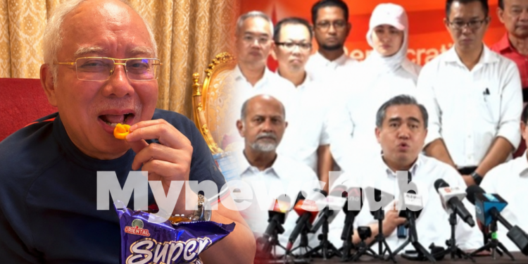 FB Najib Razak Sindir Anthony Loke ‘Letak Jawatan Bersyarat’