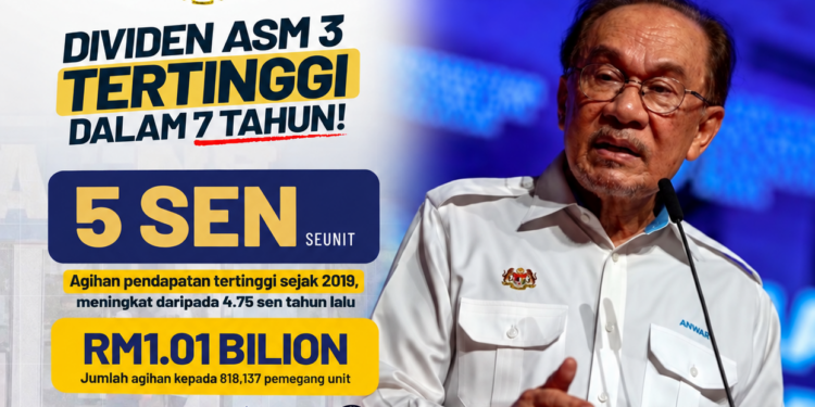 PMX Bersyukur Dividen ASM3 Sebanyak 5 Sen Seunit – Tatakelola, Tiada Ketirisan, Salah Guna