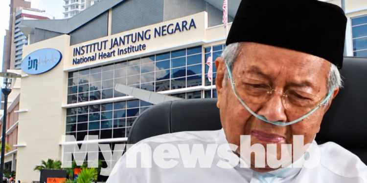 Tun Mahathir Dimasukkan Ke IJN
