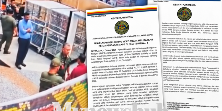 Ketua Pengarah AKPS Buat Laporan Polis Susulan Video Tular Insiden Di KLIA