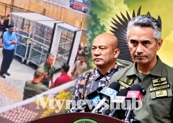 Penjelasan Shuhaily: Dua Individu Tiba-Tiba Muncul Rakam Penguatkuasaan AKPS Di KLIA