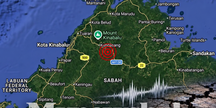 Gempa Bumi Lemah Magnitud 3.5 Gegar Ranau