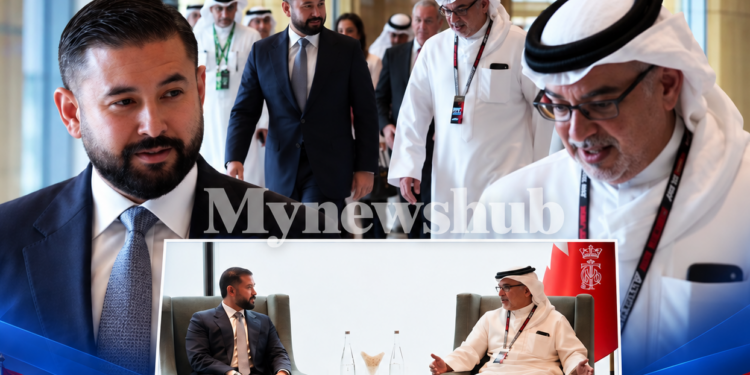 Tunku Mahkota Ismail, Putera Mahkota Bahrain Bincang Hubungan Johor-Bahrain
