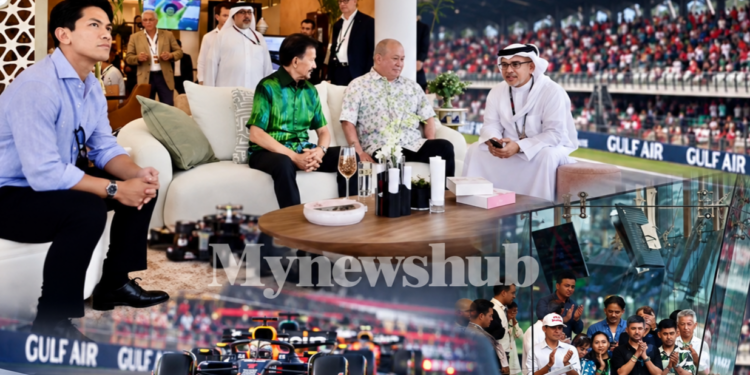 Agong Berkenan Saksikan Formula Satu Gulf Air Bahrain Grand Prix