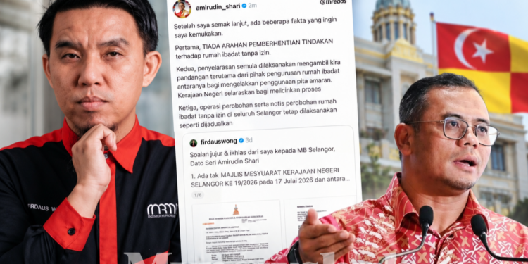 Firdaus Wong Ucap Terima Kasih Kepada MB Selangor, Tetapi…
