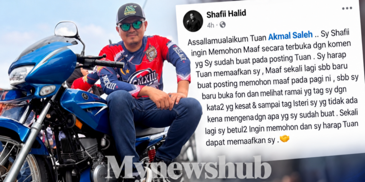 ‘Saya Harap Tuan Memaafkan Saya’ – Pengguna Media Sosial Mohon Maaf Kepada Akmal Saleh