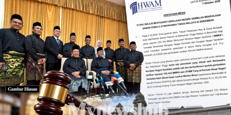10 ADUN Fail Saman Terhadap Setiausaha Kerajaan Negeri Sembilan, Cabar Pembatalan Jawatan Exco