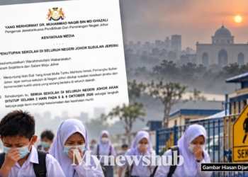 Semua Sekolah Di Johor Ditutup Dua Hari Susulan Jerebu