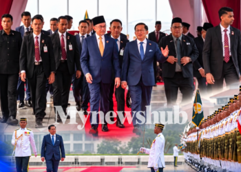 PMX Anwar Sambut Presiden Myanmar Min Aung Hlaing Dengan ‘Karpet Merah’