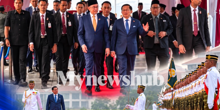 PMX Anwar Sambut Presiden Myanmar Min Aung Hlaing Dengan ‘Karpet Merah’