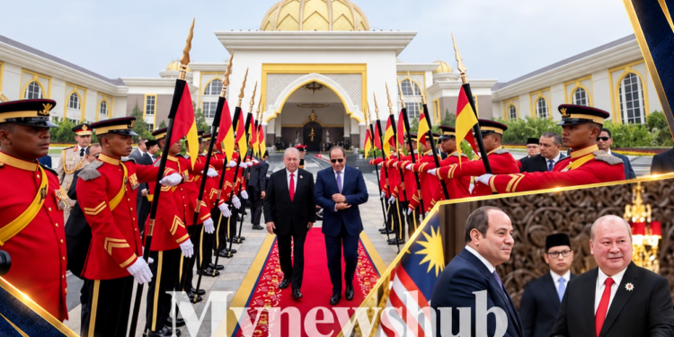 Yang di-Pertuan Agong Terima Menghadap Presiden Mesir, Kurnia Darjah Utama Seri Mahkota Negara
